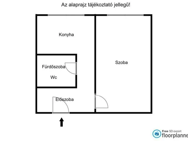 Eladó lakás Kecskemét 33 nm