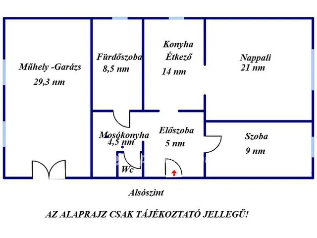 Eladó ház Cserkeszőlő 92 nm