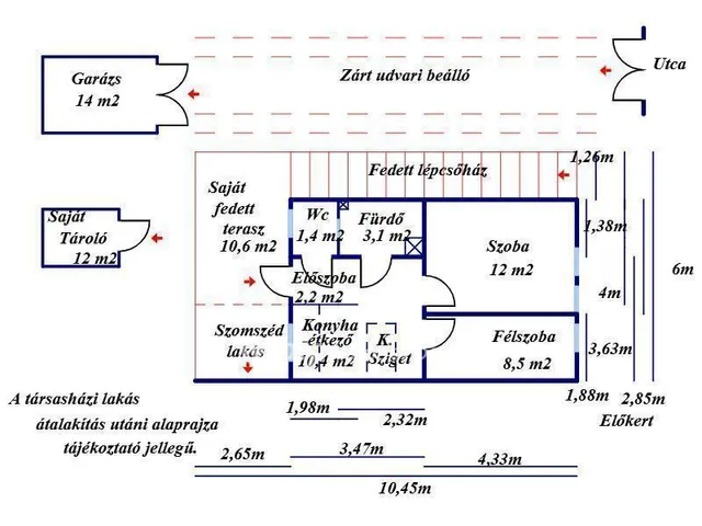 Eladó lakás Kecskemét 38 nm