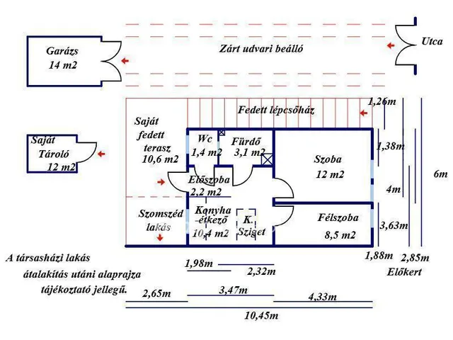 Eladó lakás Kecskemét 38 nm