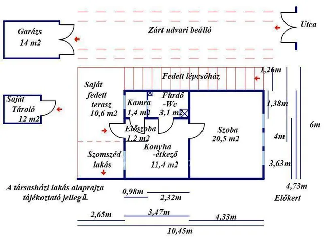Eladó lakás Kecskemét 38 nm