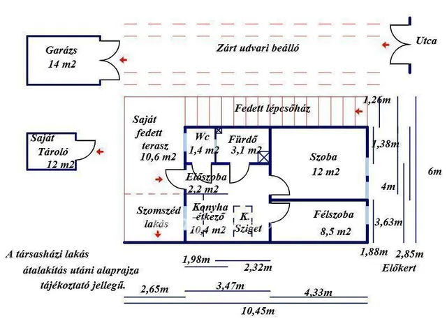 Eladó lakás Kecskemét 38 nm