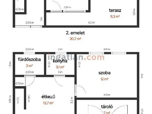 Eladó üdülő és hétvégi ház Tiszakécske 62 nm