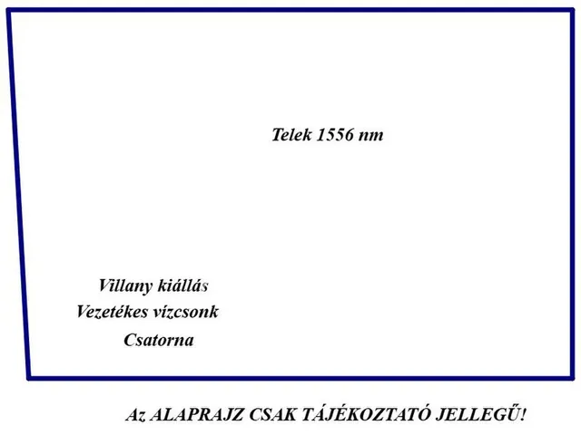 Eladó telek Kiskunfélegyháza 1556 nm