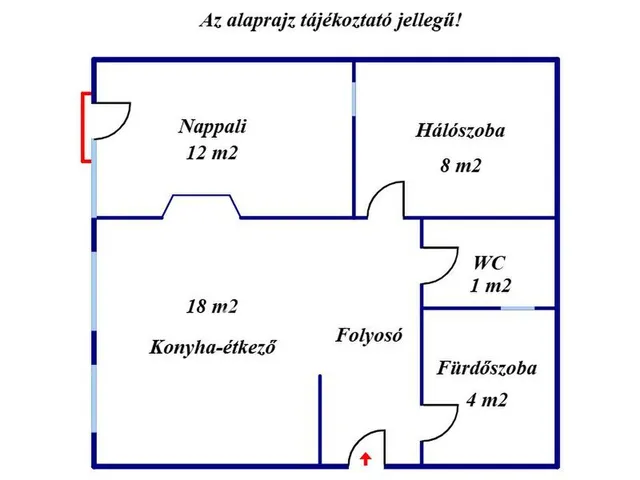 Eladó lakás Kecskemét, Homokbánya 43 nm