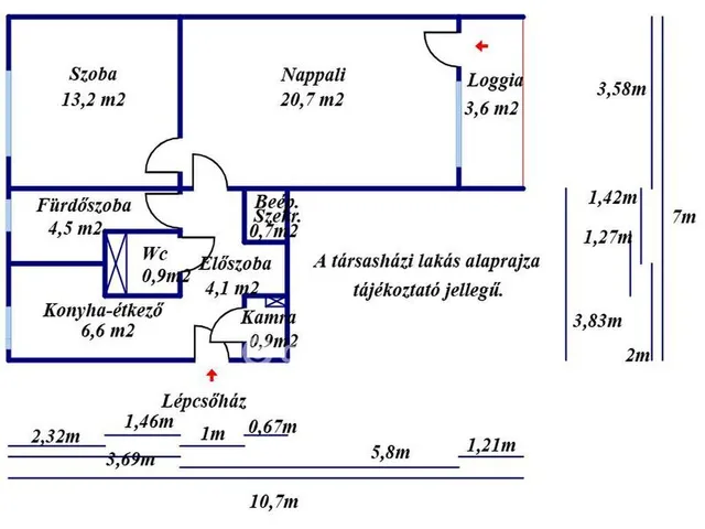 Eladó lakás Nagykőrös 54 nm