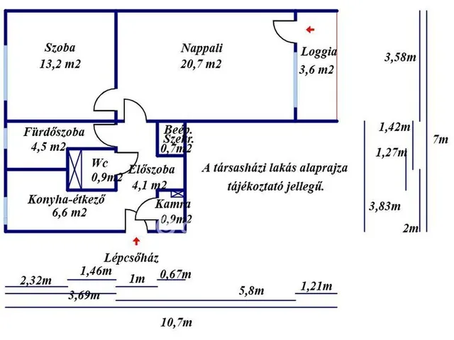 Eladó lakás Nagykőrös 54 nm