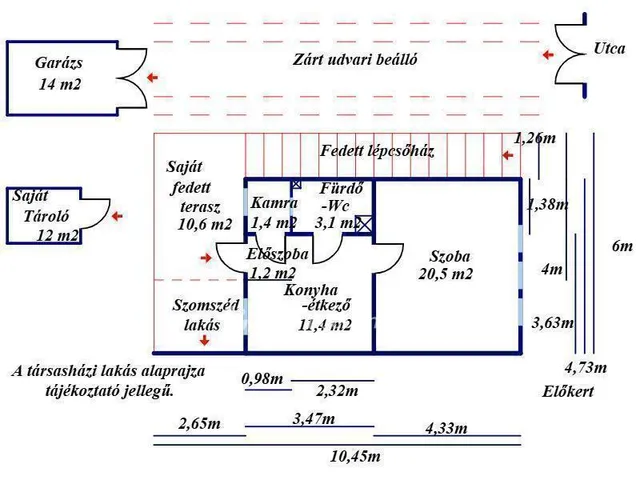 Eladó lakás Kecskemét 38 nm