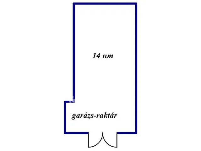 Eladó garázs Békéscsaba, Belváros 14 nm