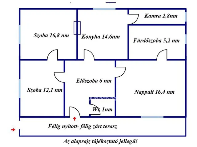 Eladó ház Tápiószőlős 75 nm