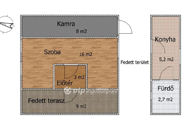 Eladó üdülő és hétvégi ház Tass 31 nm