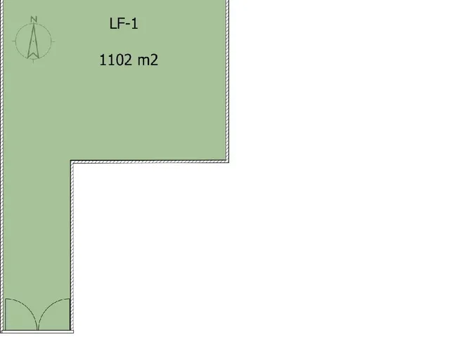 Eladó telek Sülysáp 1102 nm