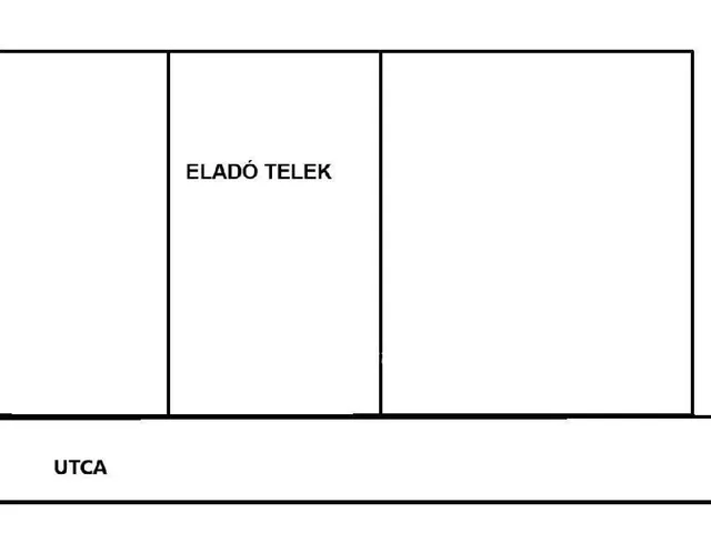 Eladó telek Szigetszentmiklós 1195 nm