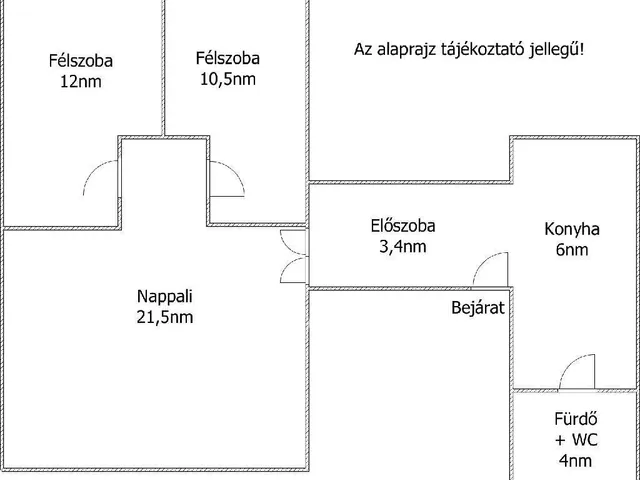 Eladó lakás Budapest VIII. kerület 66 nm