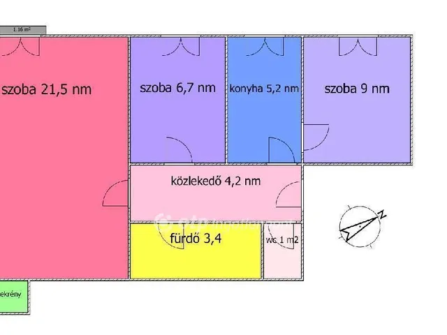 Eladó lakás Budapest XVIII. kerület 51 nm