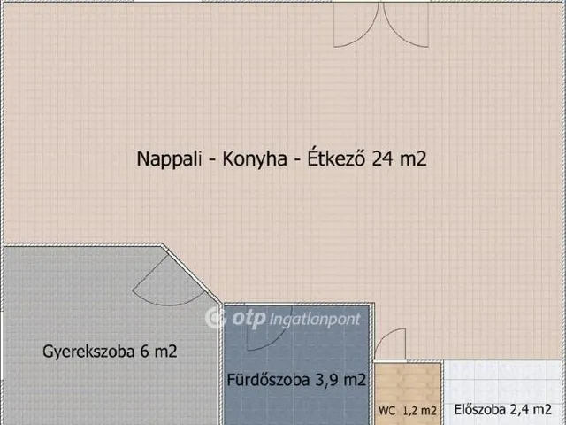 Eladó lakás Szigetszentmiklós 37 nm