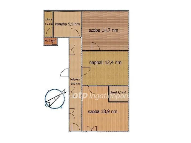Eladó ház Kiskunlacháza 66 nm