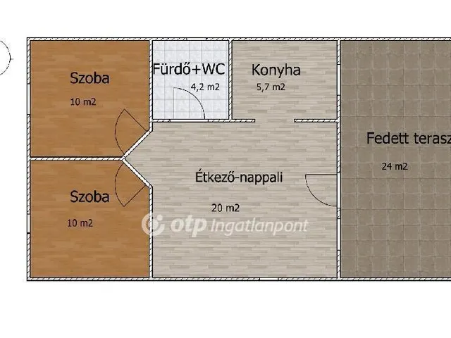 Eladó üdülő és hétvégi ház Ráckeve 75 nm