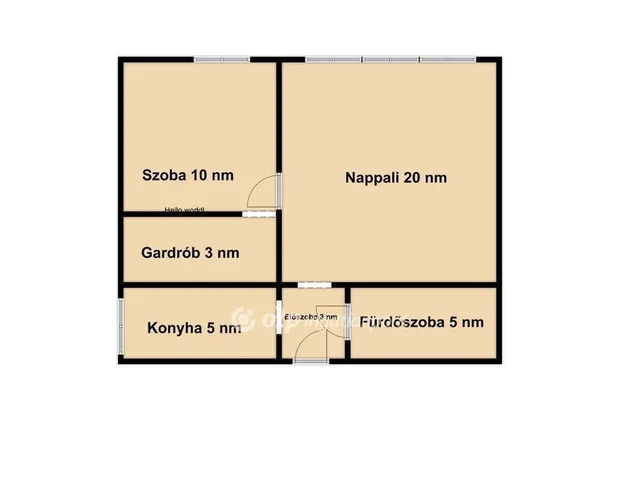 Eladó lakás Budapest IV. kerület 46 nm