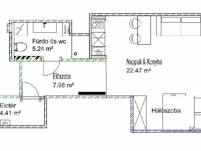 Eladó lakás Budapest XIII. kerület 36 nm
