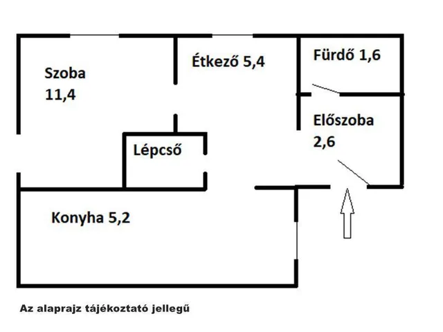 Eladó ház Baracska 55 nm