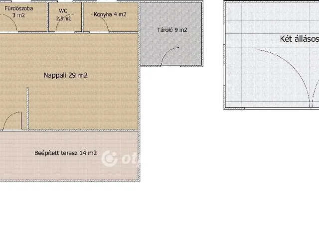 Eladó ház Kiskunlacháza 73 nm