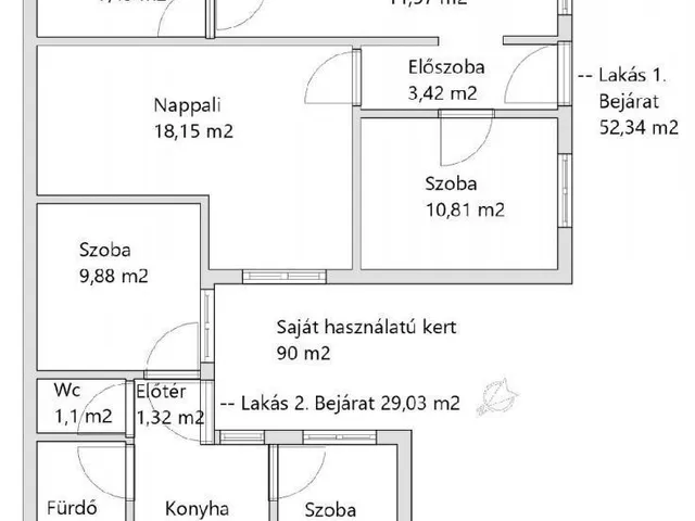 Eladó lakás Budapest XX. kerület 81 nm