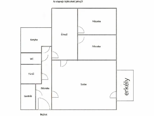 Eladó lakás Budapest IX. kerület 61 nm