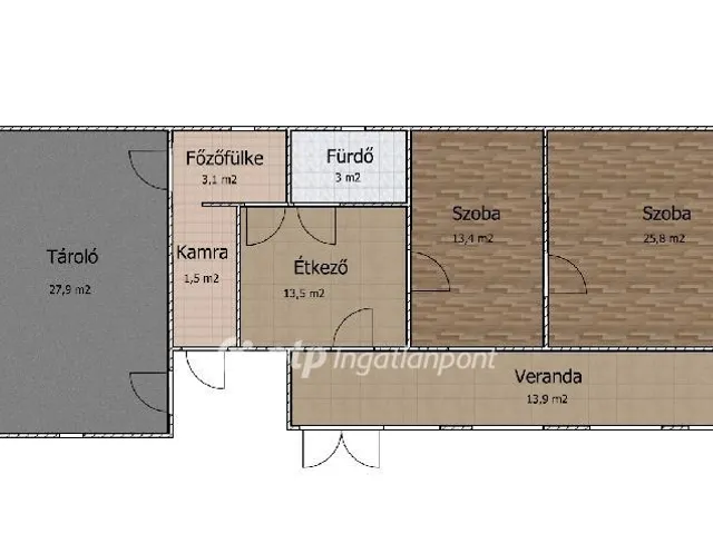 Eladó ház Dömsöd 81 nm
