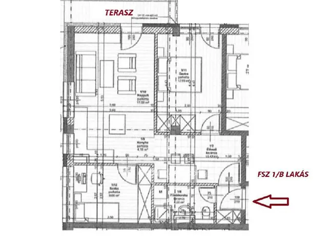 Eladó lakás Budapest XX. kerület 61 nm