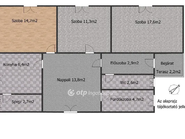 Eladó ház Fadd 79 nm