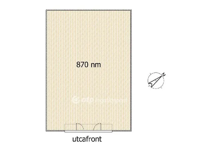 Eladó telek Dömsöd 870 nm