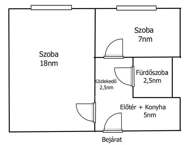 Eladó lakás Budapest XV. kerület, Újpalota 35 nm
