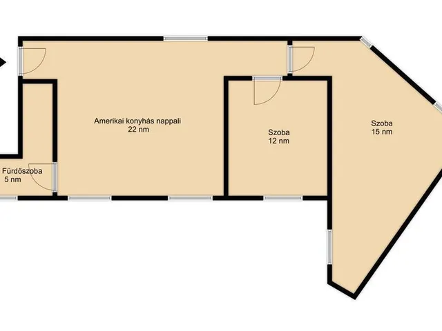 Eladó lakás Budapest VIII. kerület 54 nm