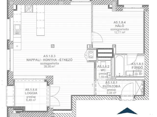 Eladó lakás Budapest XII. kerület 62 nm