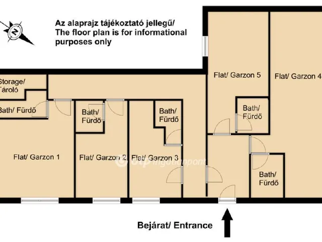 Eladó lakás Budapest IX. kerület 68 nm