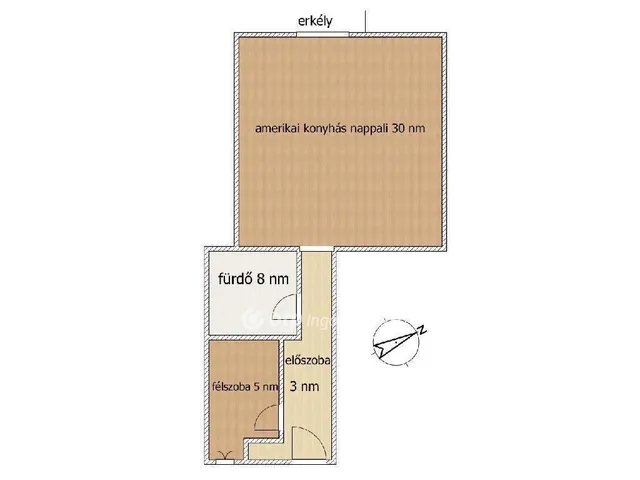 Eladó lakás Budapest XIV. kerület 46 nm