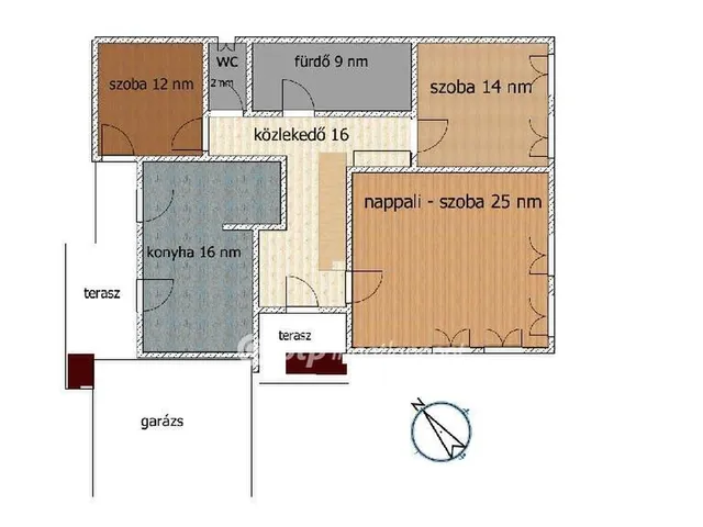 Eladó ház Áporka 102 nm