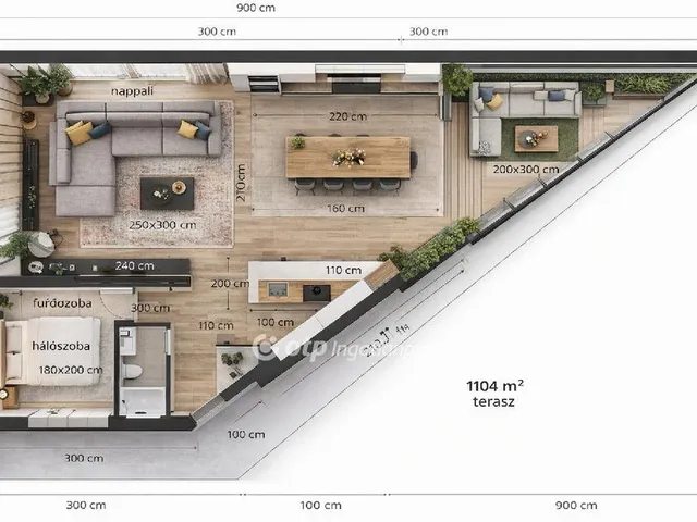 Eladó lakás Budapest XXI. kerület 94 nm