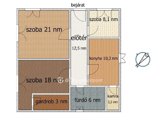Eladó ház Ócsa 83 nm