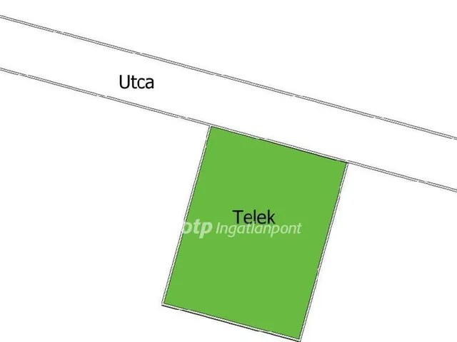 Eladó telek Tököl 677 nm