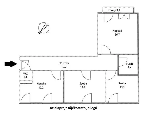 Eladó lakás Budapest XIX. kerület 83 nm