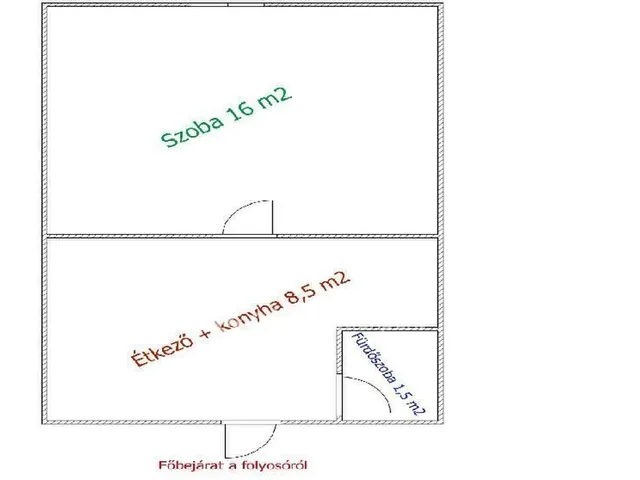 Eladó lakás Budapest X. kerület 26 nm