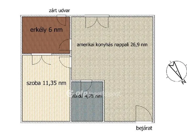 Eladó lakás Szigetszentmiklós 43 nm