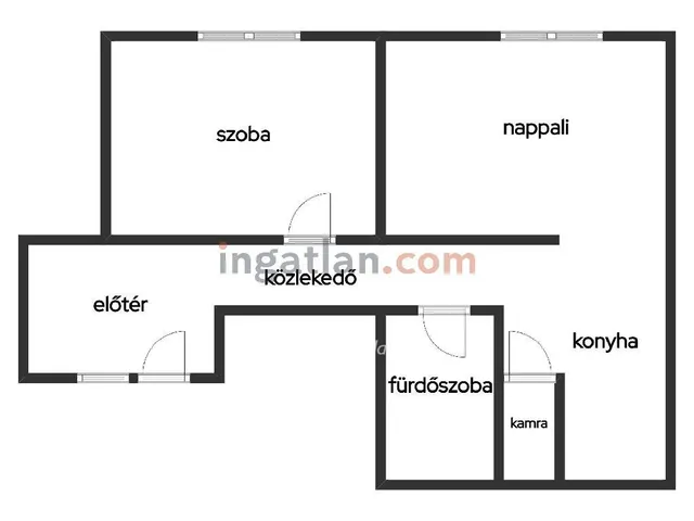 Eladó lakás Budapest IV. kerület 51 nm