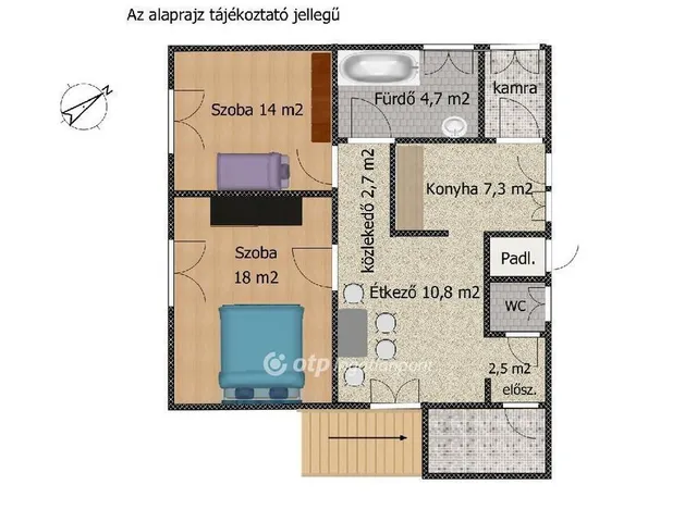 Eladó ház Tass 75 nm