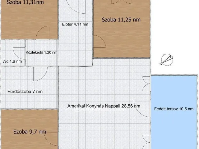Eladó ház Délegyháza 74 nm