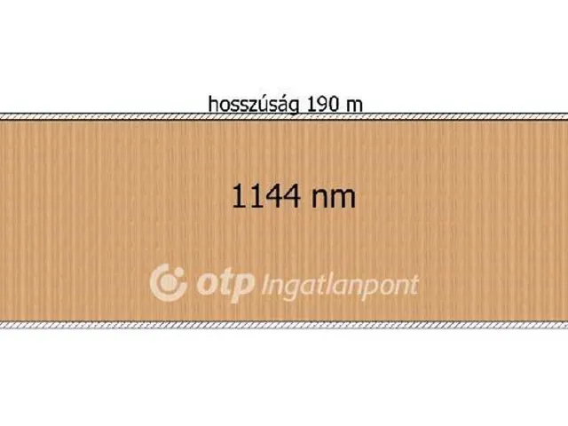 Eladó telek Szigetszentmiklós 1144 nm