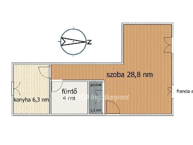 Eladó lakás Szigetszentmiklós 33 nm