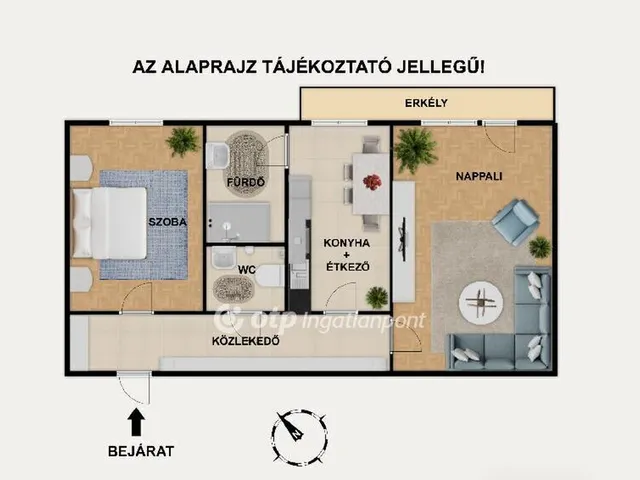 Eladó lakás Budapest X. kerület 48 nm